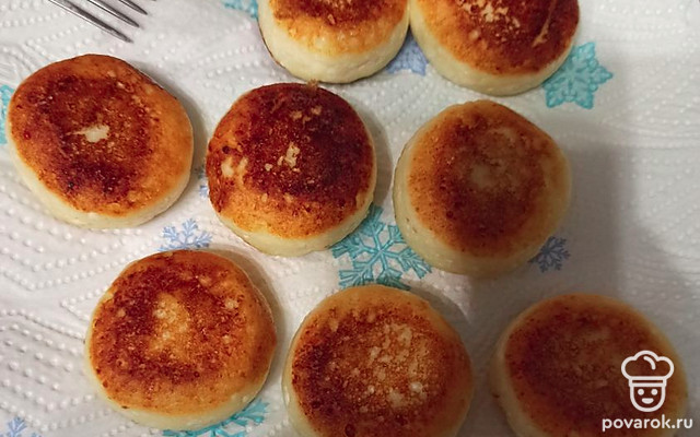 Аппетитные сырнички — Рецепт с фото