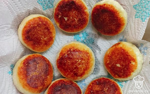 Пышные сырнички — Рецепт с фото