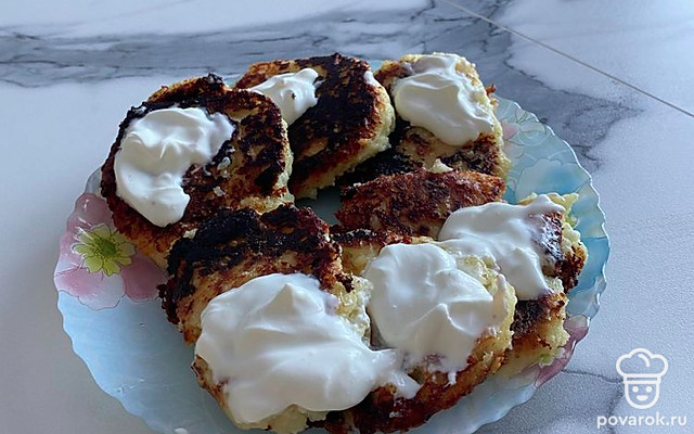 Сырники из пшеничной муки с сахаром — Рецепт с фото