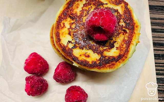 Сырники из творога с малинкой — Рецепт с фото