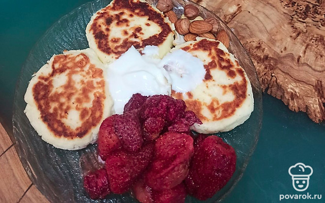 Воздушные сырники — Рецепт с фото