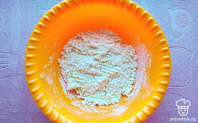 Все ингредиенты хорошо перемешать до однородности.