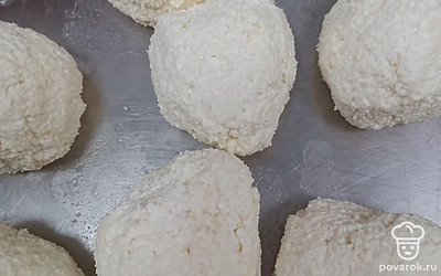 Формируем шарики.