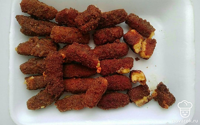 Ароматный жареный сыр — Рецепт с фото