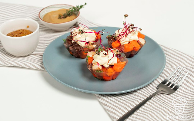 Холодец с морковью — Рецепт с фото