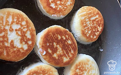 Обжаривайте с двух сторон.