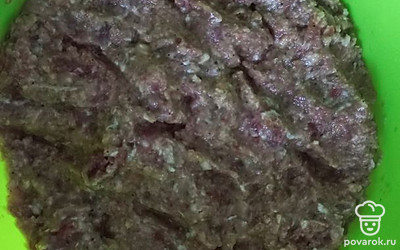 Всё хорошо перемешайте.