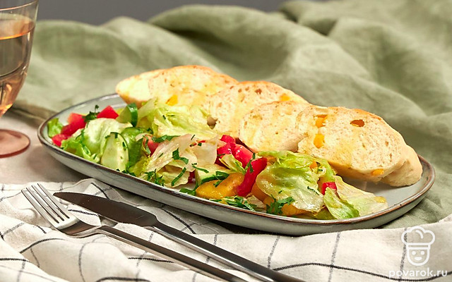 Легкий рецепт багета — Рецепт с фото