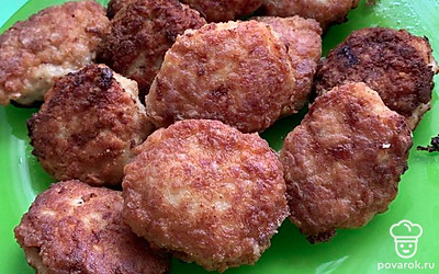 Вкусные как горячие, так и в остывшем виде. Подавать с любым гарниром. 