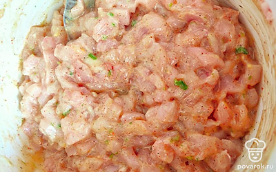 Всё смешать и дать постоять 10 минут. 