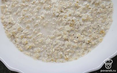 Дать набухнуть 15 минут.