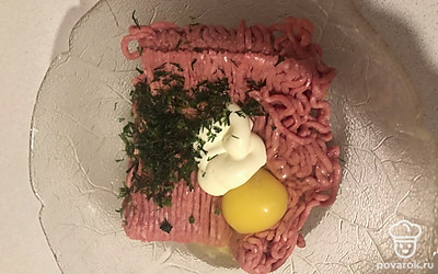 Смешать ингредиенты. 