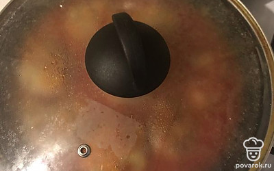 Тушить 15 минут.