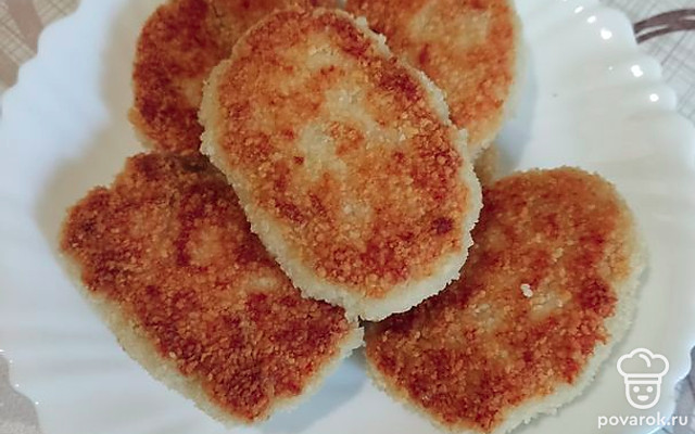 Хрустящие куриные котлеты с картошкой на молоке — Рецепт с фото