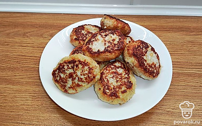 Куриные котлеты с сыром и кабачком — Рецепт с фото