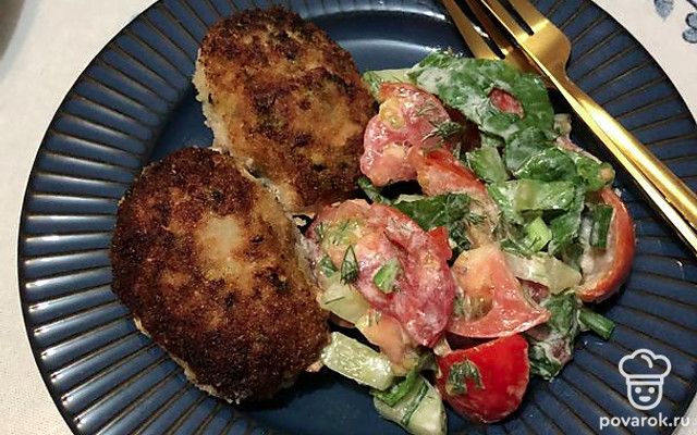 Котлеты из свинины и кабачка — Рецепт с фото