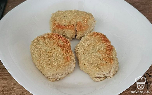Куриные котлеты с сыром — Рецепт с фото