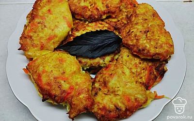 Котлеты из моркови и кабачков — Рецепт с фото