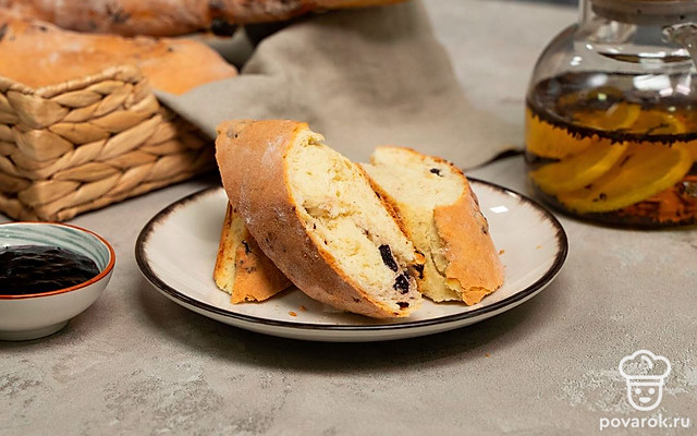 Багет с изюмом — Рецепт с фото