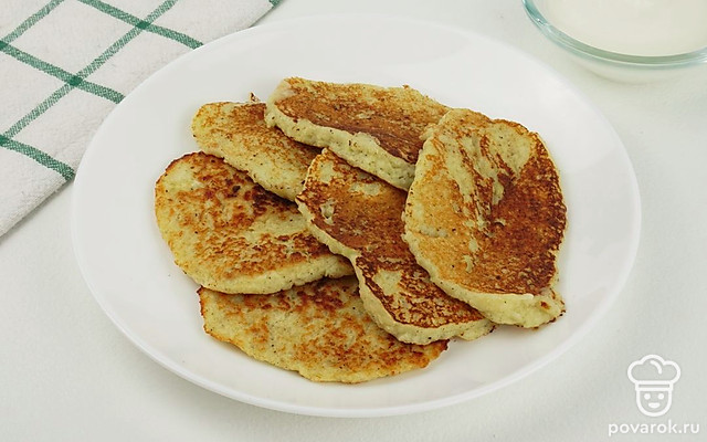 Оладьи с луком — Рецепт с фото