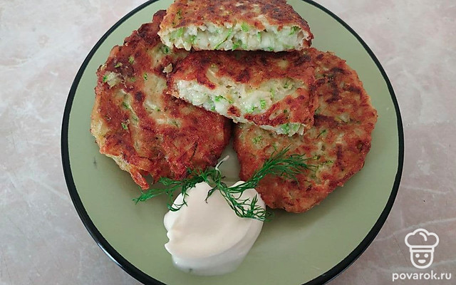 Аппетитные оладьи из кабачков с овсянкой — Рецепт с фото