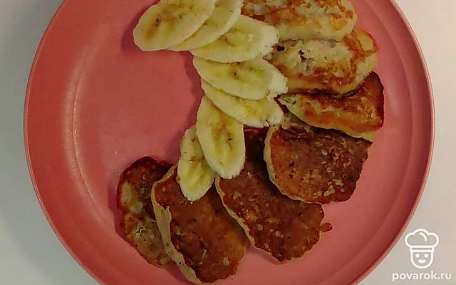 Быстрые банановые оладьи — Рецепт с фото