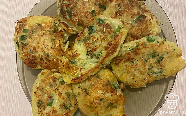 Кабачковые оладушки «Нежные» — Рецепт с фото