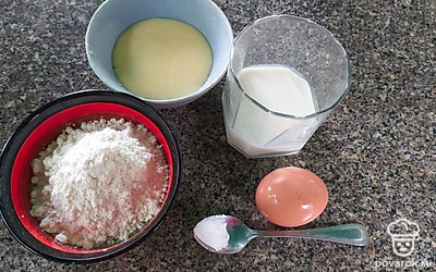 Подготовьте все ингредиенты.