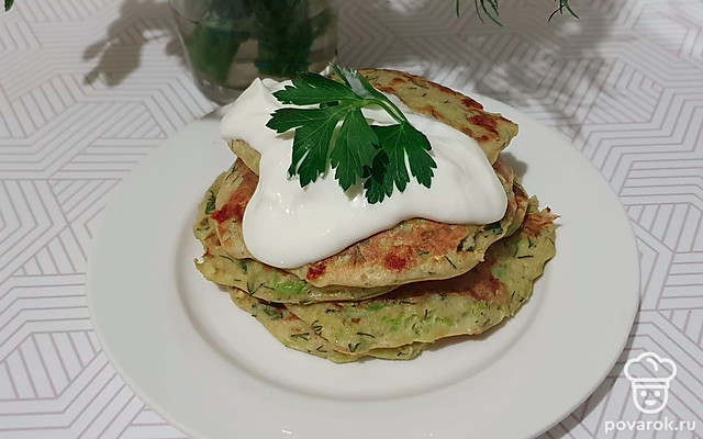 Вкусные кабачковые оладушки — Рецепт с фото