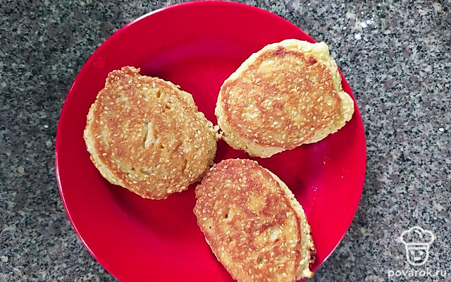 Кунжутные оладьи — Рецепт с фото