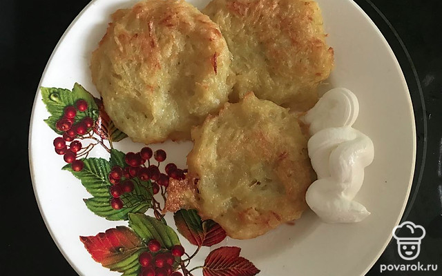 Хрустящие картофельные оладьи — Рецепт с фото