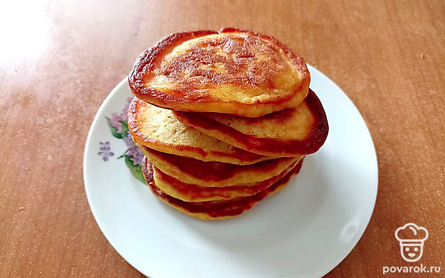 Нежнейшие оладьи с тыквой — Рецепт с фото