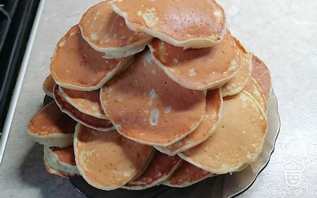 Банановые панкейки — Рецепт с фото