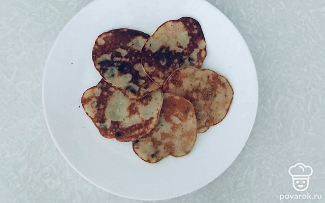 Домашние банановые оладьи — Рецепт с фото