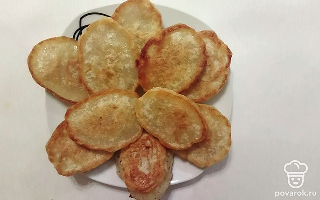 Оладьи на воде — Рецепт с фото