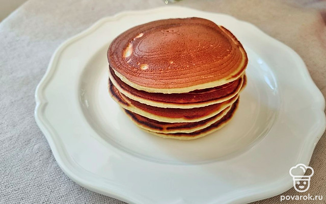 Нежные пшеничные оладьи — Рецепт с фото