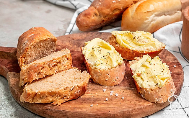 Багет с овсяной мукой — Рецепт с фото