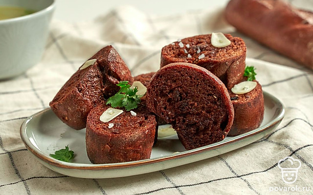 Жареный багет — Рецепт с фото