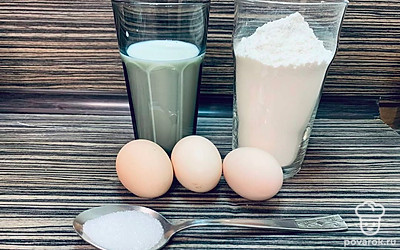 Подготовьте заранее все ингредиенты.