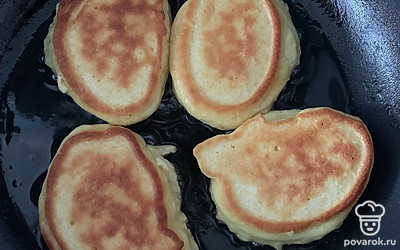 Жарим с двух сторон.