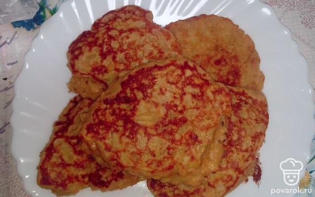 Яблочные оладьи на сковороде — Рецепт с фото