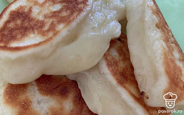 Пышные оладьи как в детстве — Рецепт с фото