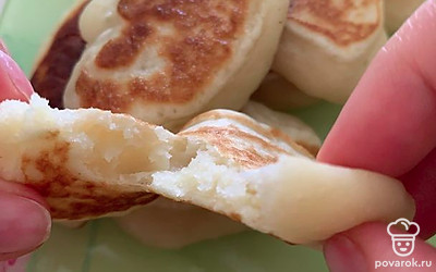 Оладьи готовы! Приятного аппетита!