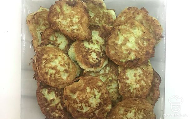 Оладьи кабачковые за 15 минут — Рецепт с фото
