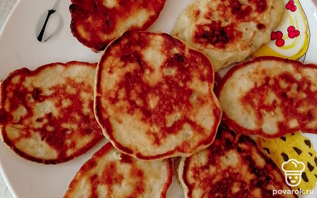 Рисово-банановые оладушки — Рецепт с фото