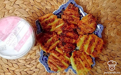 Оладушки готовы. 