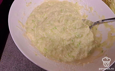 Получается вот такое тесто.