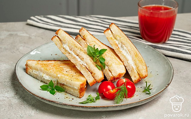 Тост с сыром сиртаки — Рецепт с фото