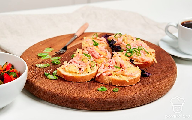 Тост с картошкой — Рецепт с фото
