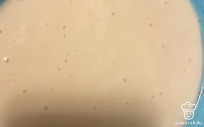 Оставьте тесто на 5-10 минут.